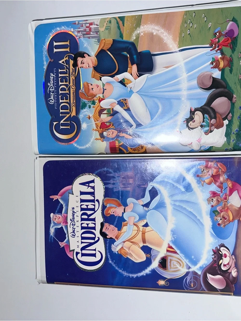 Walt Disney Cinderella & Cinderella II Masterpiece Collection VHS